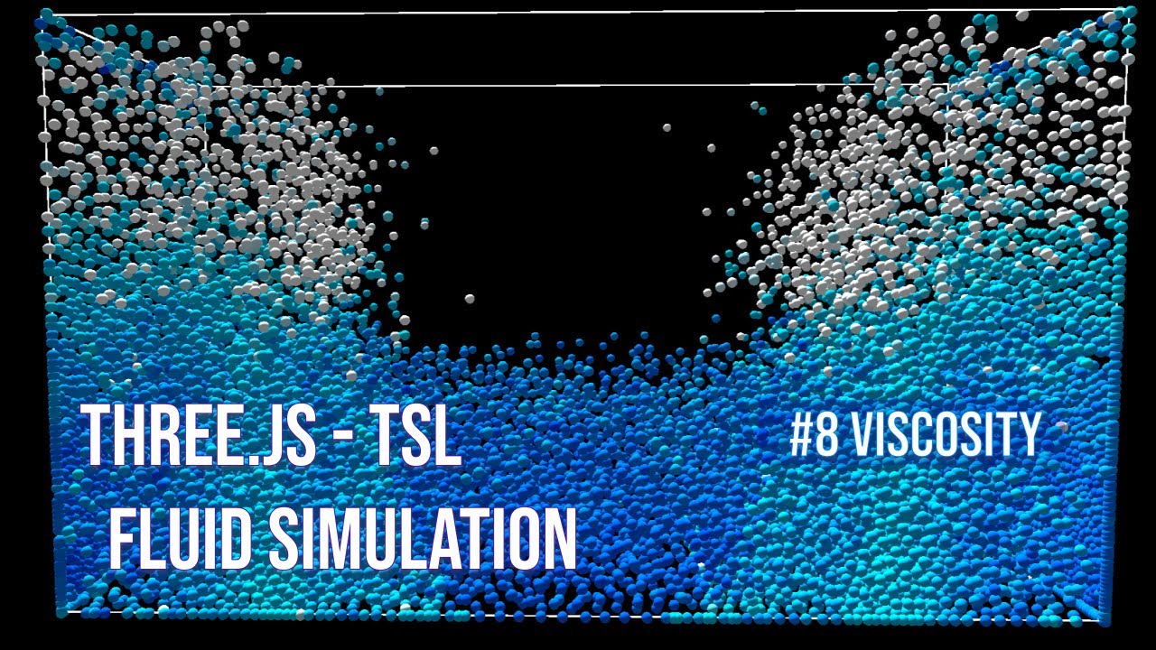 Three.js - TSL Fluid Simulation #8 Viscosity【日本語】 - YouTube