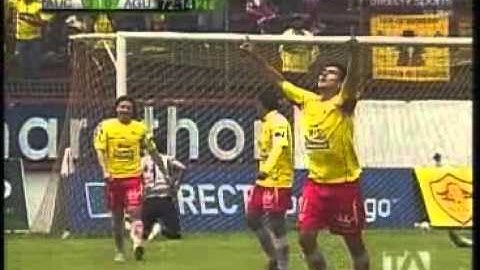 Goles Aucas 4 - Águilas 0