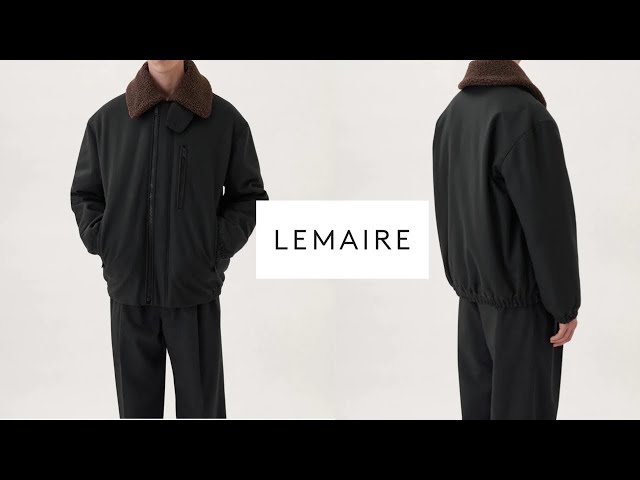 LEMAIRE 22AW ウールジャケット LEMAIRE ルメール 23AW DIAPATCH JACKET ジャケット OW334LD1000