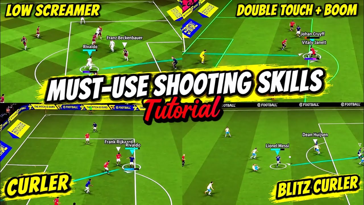 | MUST USED SHOOTING SKILL IN EFOOTBALL™2027 |￼ 