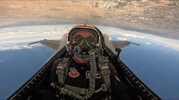 F-16 Viper Demo with Cockpit Radio Communications 2025 - Maj Taylor Hiester