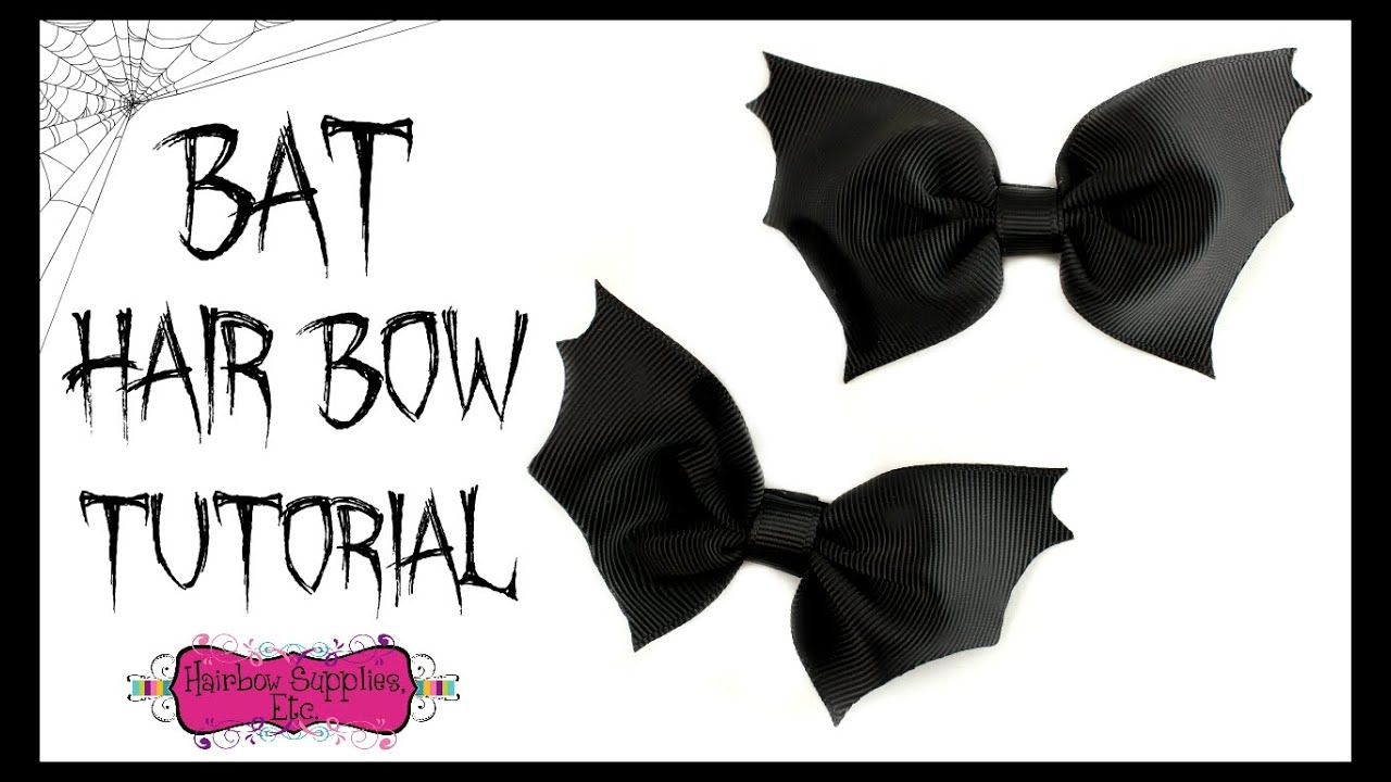 Hair (Quotation Subject), hair, hair bow, bat bow, bat hair bow, ...