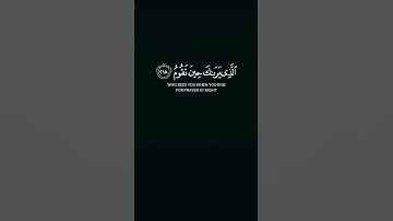 القارئ محمد هشام حسن [سُورَةُ الشُّعَرَاءِ: ٢١٧-٢٢٠]