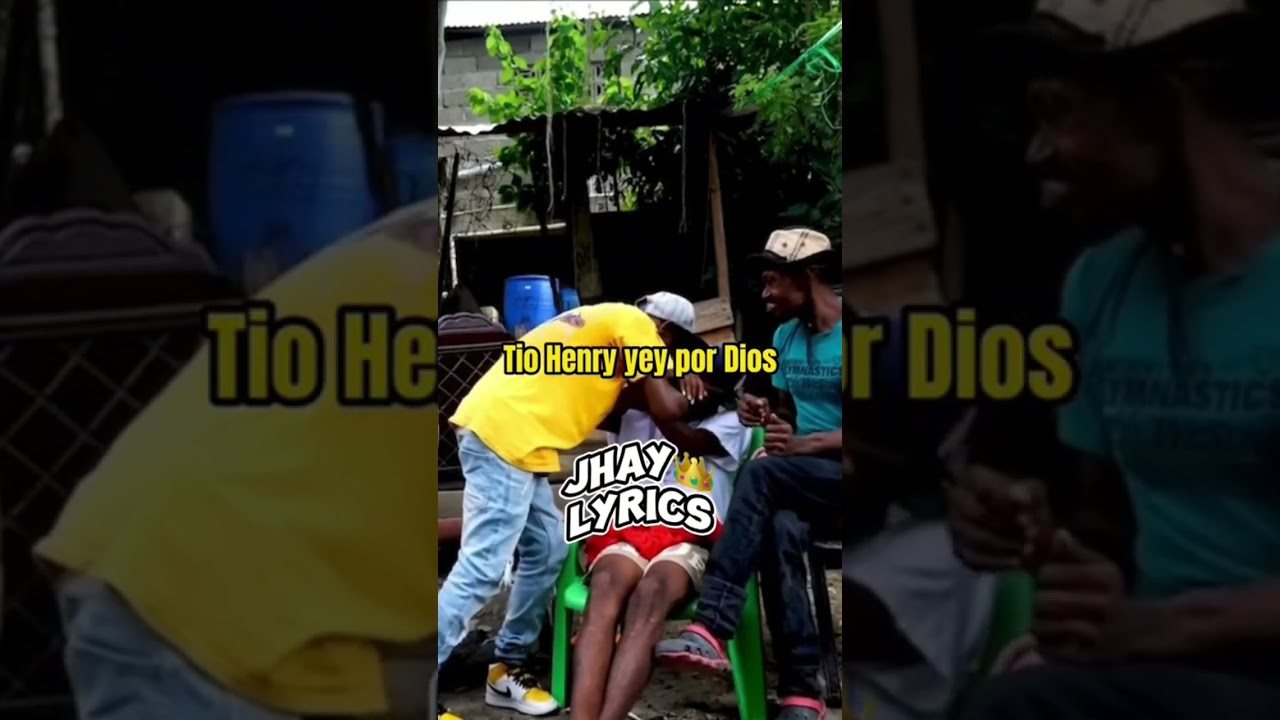 las ocurrencia de mis tio papino no tío Henry Yey 😂😂