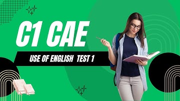 C1 Certificate Advanced English (CAE) Use of English Test 1 with Answers 0.12025 #cae #caexams