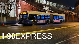 I-90 Express! - Sound Transit (King County Metro) 2011 New Flyer D60LFR No. 9588 on line 550 by UpLift Vancouver 205 views 1 month ago 29 minutes