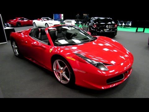 2013 Ferrari 458 Italia Spider Exterior And Interior Walkaround 2013 Salon De L Auto De Montreal