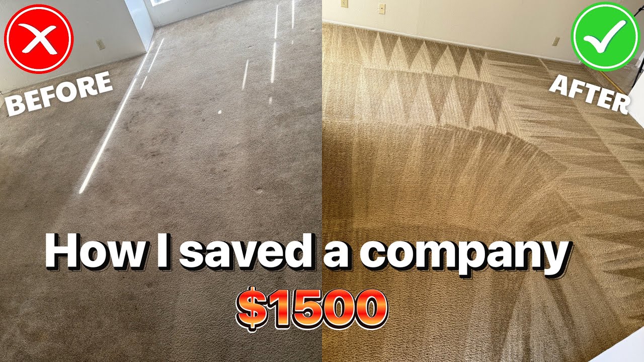 How I Saved a Property Manager $1500 — Carpet Cleaning That Works