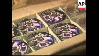 Download lagu Nearly 2 tonnes of pirated DVDs seized