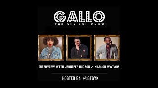 GalloTheGuyYouKnow: JENNIFER HUDSON & MARLON WAYANS Interview (Season 9)