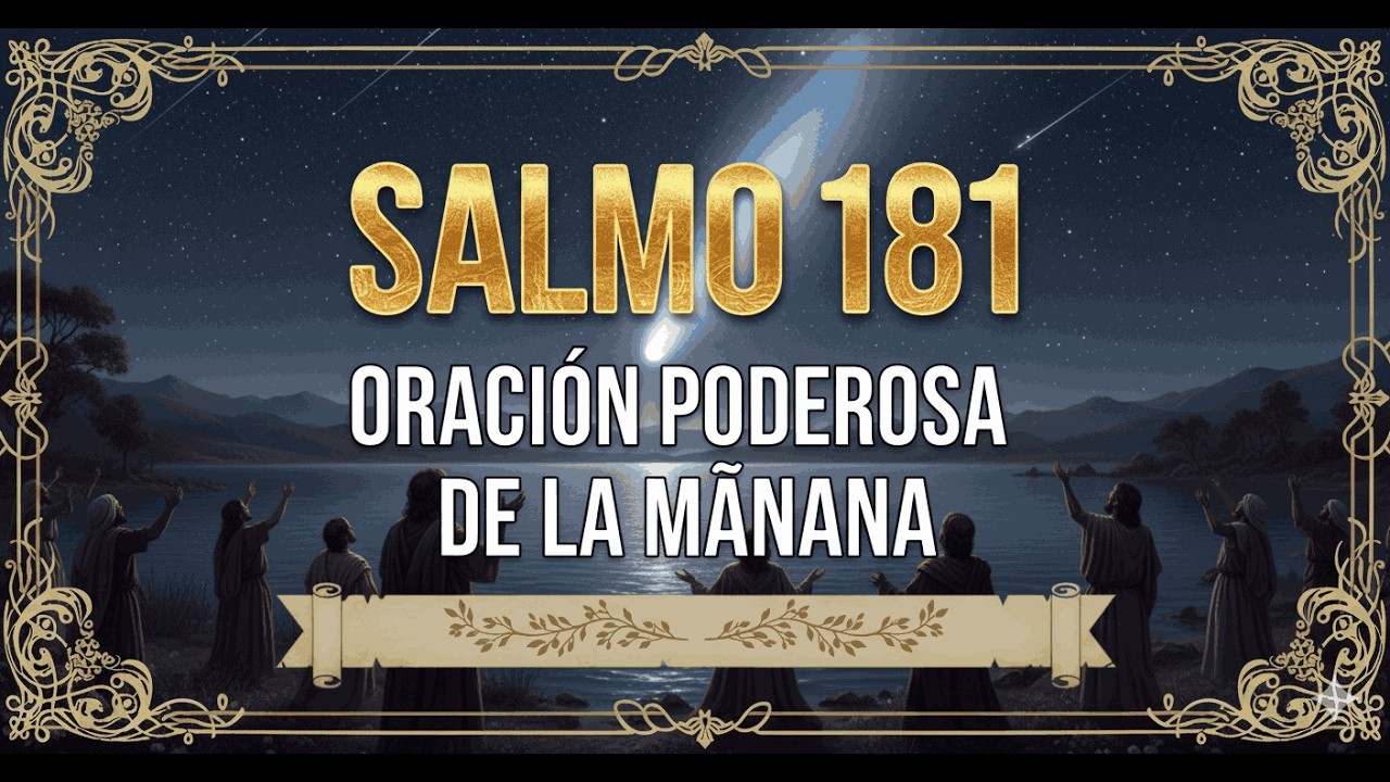 ORACIÓN PODEROSA del SALMO 81 | Abre Tu Boca y DIOS LA LLENARÁ | Milagros HOY en Tu Vida
