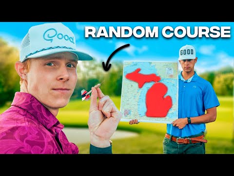 Throwing A Dart At A Map Golfing Where It Lands 