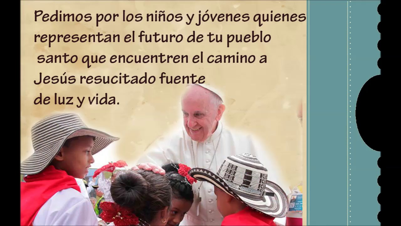 Oración por las intenciones del Papa Francisco