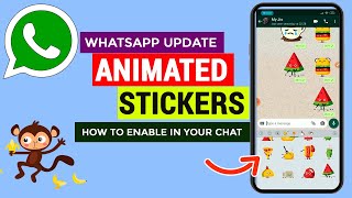 How to enable Whats App Animated Sticker 🔥. WhatsApp Latest Update 2020. Animated Sticker update. screenshot 1