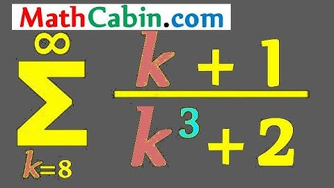 💤 Limit Comparison Test Infinite Series problem #2 ! ! ! ! !