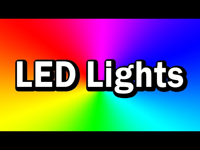 LED Lights - Color Changing Screen - Slow & Smooth (10 Hours) class=