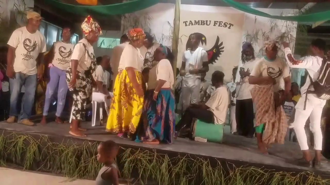 Excerpt TAMBUFEST St Thomas Kumina Collective Jamaica July 2019 YouTube