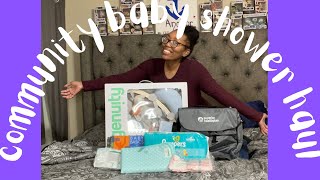 Superior Healthplan baby shower haul