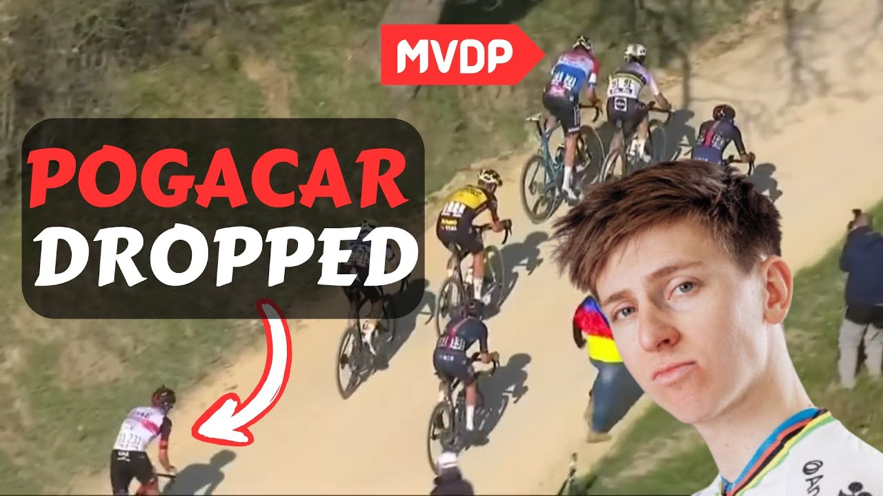 3x Winner Pogacar (and MVDP) Minutes Behind: Strade Bianche Biggest Shockers!