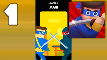 Mr Ninja - Gameplay Walkthrough Part 1 (iOS, Android)