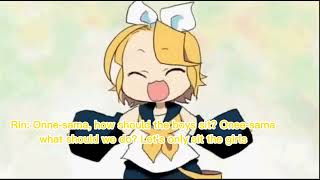 Download Lagu Onna Onna (Danjo) with Miku Hatsune, Megurine Luka, Rin \u0026 Meiko (English subs + PV) MP3