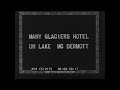 1920s / 30s TRIP TO GLACIER NATIONAL PARK   HORSEBACK RIDE TO PIEGAN PASS, ICEBERG LAKE  CS10175