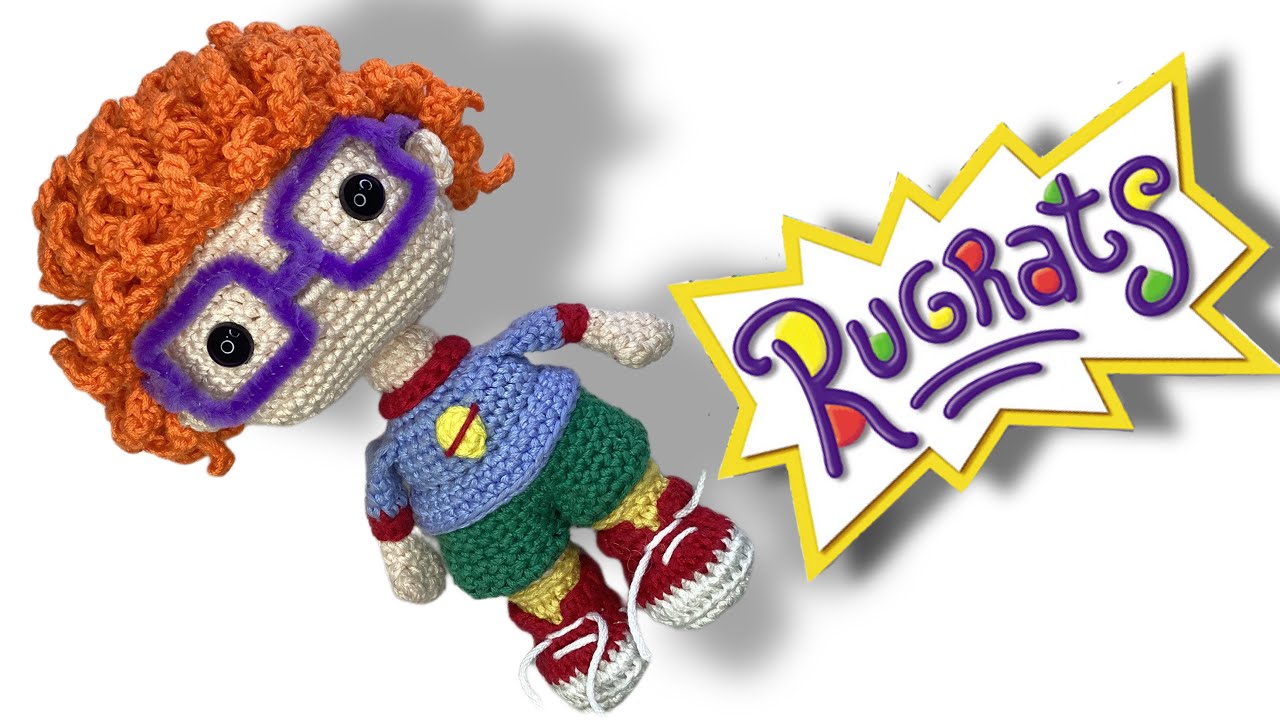 CARLITOS RUGRATS  AMIGURUMI 3/4 #carlitosamigurumi #tutorialcarlitosacrochet #aventurasenpañales