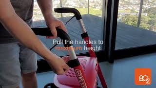 Fitting the Escape Rollator Tray