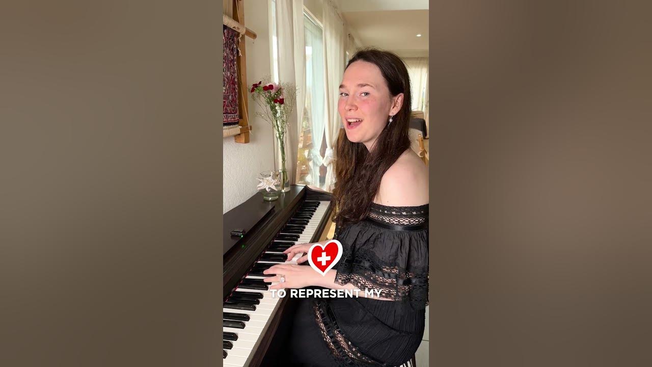 Before we hear her song for Basel, Switzerland's Zoë Më has something else to sing for us 🇨🇭