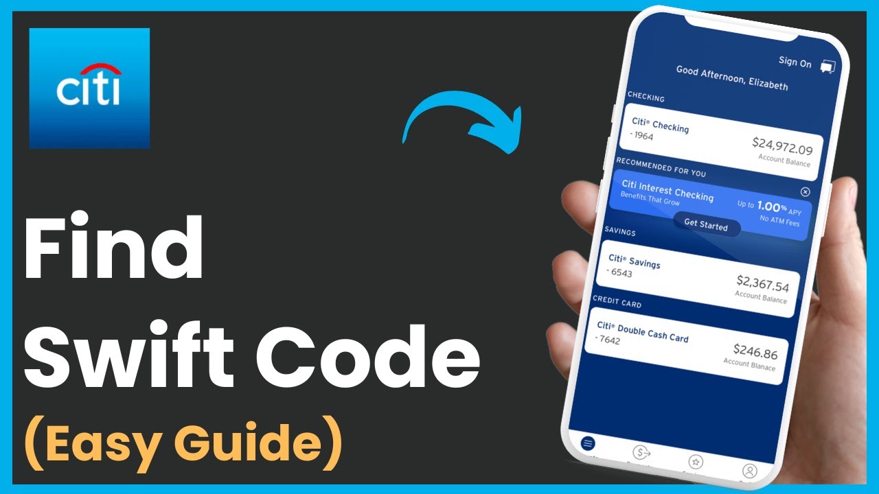How to Find Swift Code of Citibank Berhad