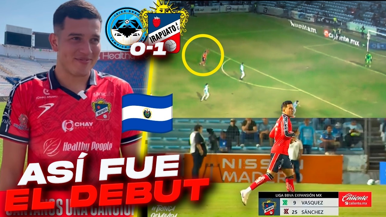 ASÍ FUE EL DEBUT DE STYVEN VÁSQUEZ CON IRAPUATO EN MÉXICO 🇲🇽 | Victoria y buenas sensaciones