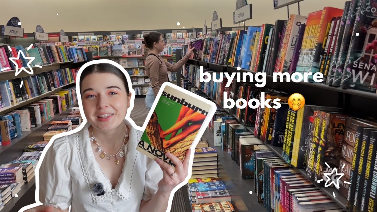 Much-needed bookstore visit & book haul ✨