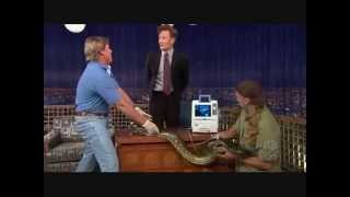 Steve Irwin on 'Late Night with Conan O'Brien'  11/10/05