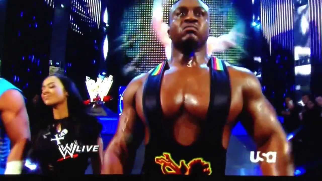 WWE Big E Langston hits AJ Lee! YouTube