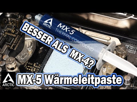 Arctic MX-5 thermal paste review - The BEST paste for small budget? (Engl.  Sub) - YouTube
