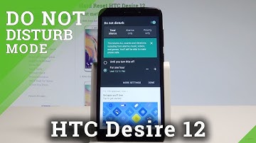 How to Allow Do Not Disturb on HTC Desire 12 - Mute / Silent Mode |HardReset.Info