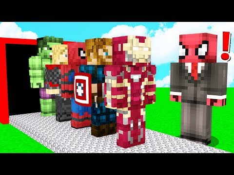 SÜPER KAHRAMANLAR FABRİKASI YAPTIM! 😱 - Minecraft