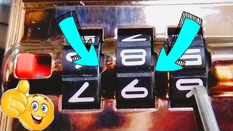 How to Decode, Unlock & Reset Forgotten Combination Locks on Any Suitcase, Luggage & Briefcase