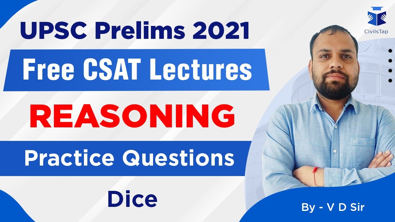 FREE Intensive CSAT Revision | UPSC Prelims 2021 | Reasoning Day 40 ...