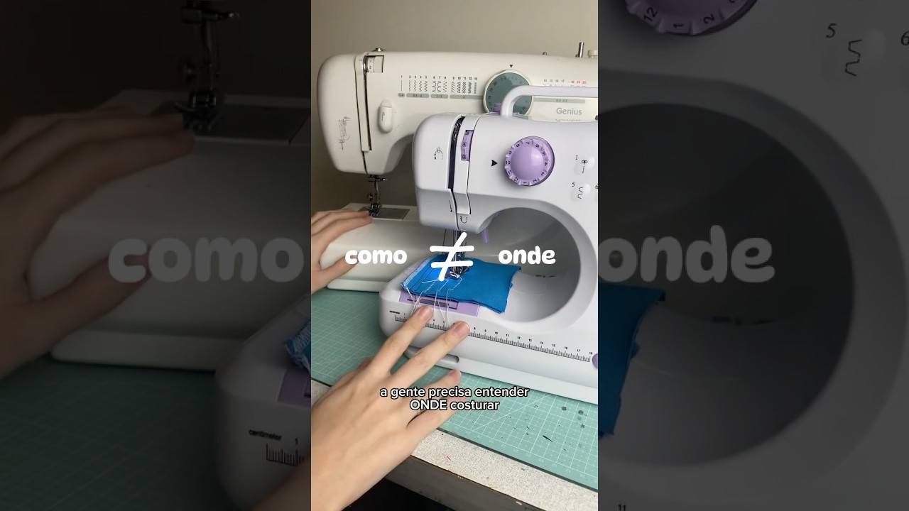 Costura para iniciantes - Conheça os tipos de máquinas de costura