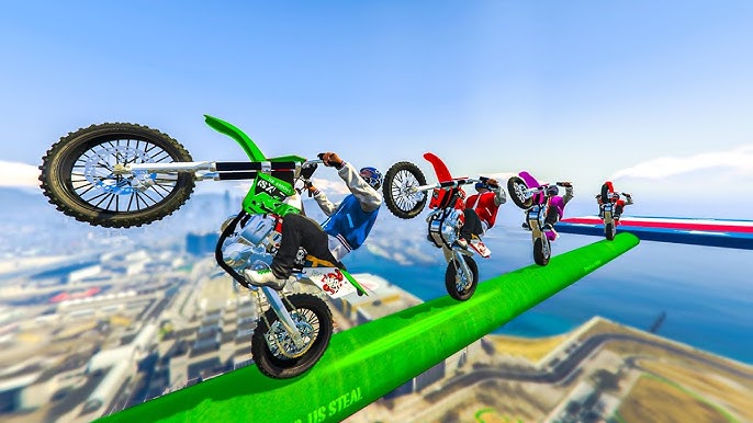 The HARDEST STUNT RACE I've ever played in GTA 5! 