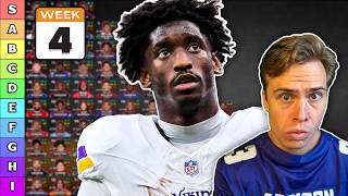 Details Week 4 Wide Receiver Rankings & Tiers Update