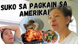 BUHAY AMERIKA: NAKATIKIM NG LITSONG MANOK NG AMERIKA! SUKO SA PAGKAIN SA AMERIKA!FILAM FAMILY VLOG