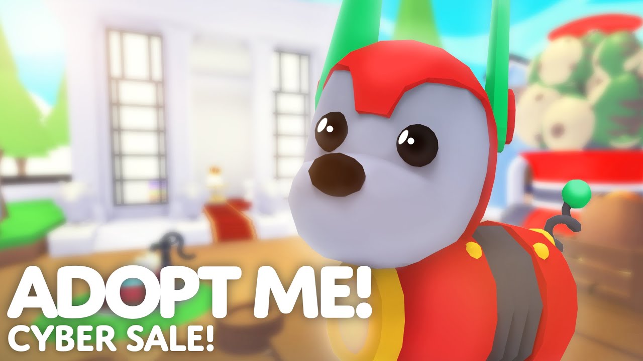 Cyber Sale Robo Dog 2x Bucks Weekend In Adopt Me On Roblox Youtube - adopt me roblox dog