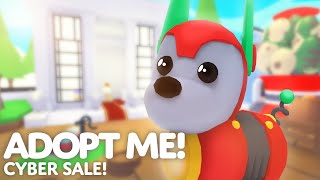 🤖 CYBER SALE!! 🐶 Robo Dog + 2x Bucks weekend in Adopt me! on Roblox