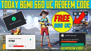 BGMI 660 UC REDEEM CODE TODAY || BGMI NEW REDEEM CODE || BATTLEGROUNDS MOBILE INDIA UC REDEEM CODE screenshot 5