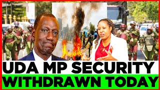 BREAKING NEWS! UDA Mp SECURITY Withdrawn After He said this about Ol Kalou By Elections