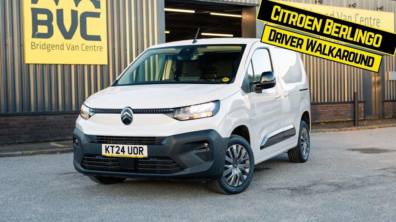 Ситроен Берлинго 2024 года | Модель драйвера | Высококачественный фургон L1 | 4К-видео