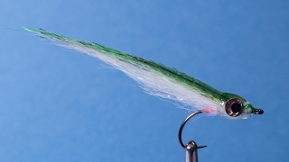 Saltwater Baitfish / Minnow Herring Pattern for Seatrout Sea Bass Striper (Fly Tying)