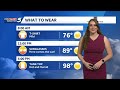 6.17.26 - What to Wear Forecast; Hot and Humid Wednesday
